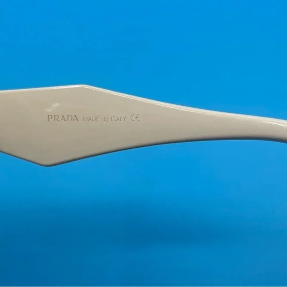 Prada Ivory and Ebony Sunglasses​ - Picture 5 of 6